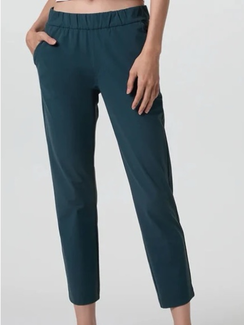 Vuori Miles Ankle Pant Moss Teal Green Medium